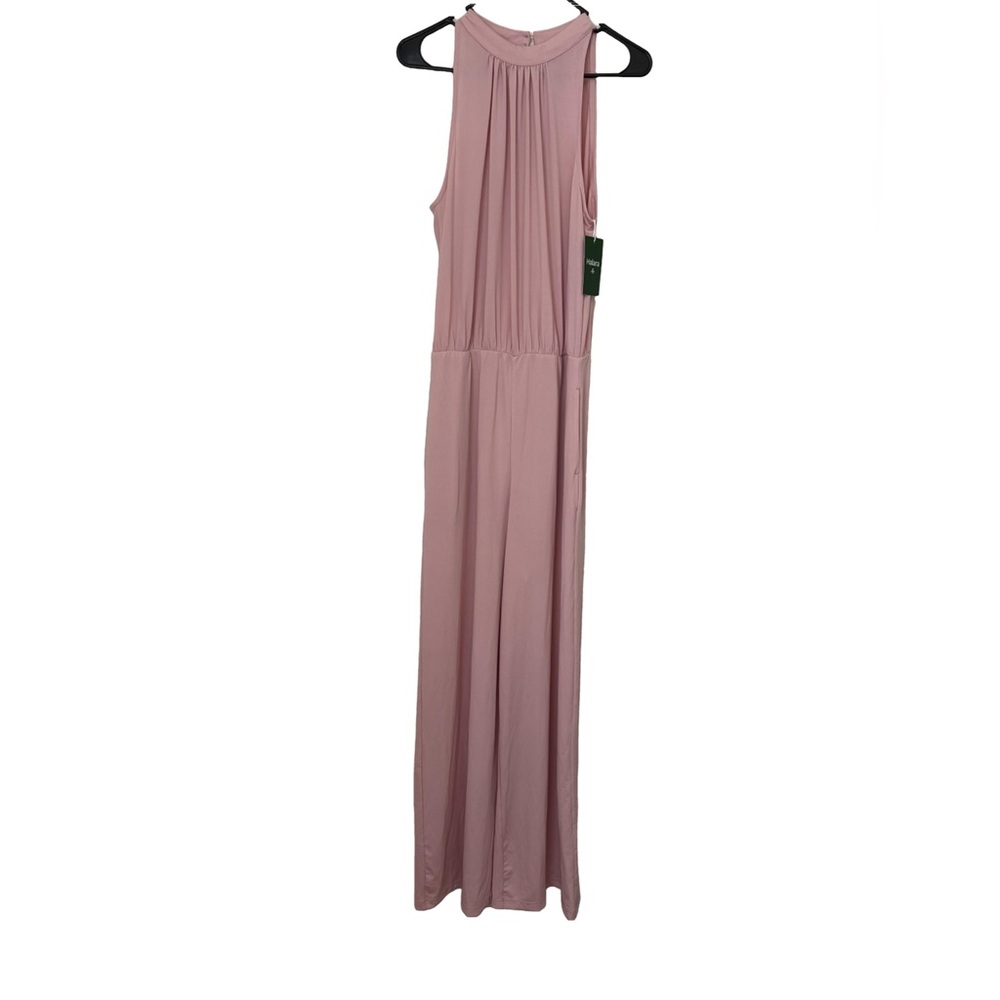 Elegant Pink Sleeveless Jumpsuit